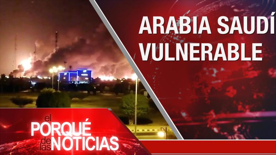 El Porqué de las Noticias: Crisis de Siria. Ataque a Aramco. Diálogo en Venezuela