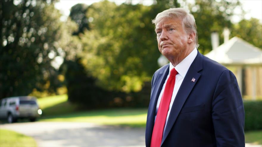 El presidente de EE.UU., Donald Trump, en la Casa Blanca, 16 de septiembre de 2019. (Foto: AFP)