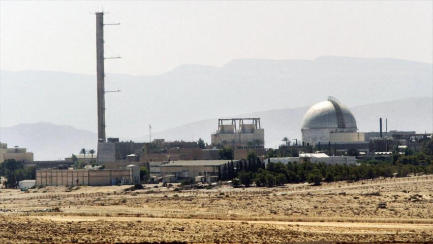 Dimona, central nuclear de Israel, ubicada en el sur de los territorios palestinos ocupados.