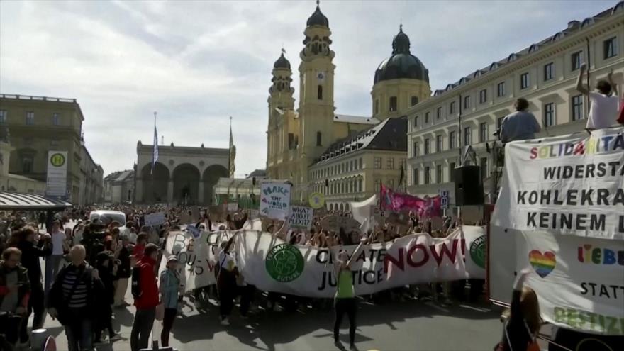 Organizan una marcha global contra el cambio climático 