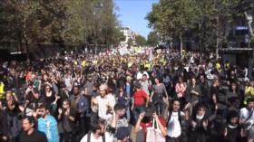 Arrestos en París durante marcha por cambio climático