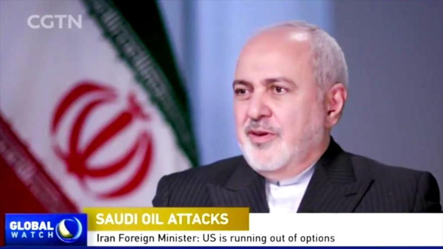 Mohamad Yavad Zarif, en una entrevista concedida a la cadena china CGTN, 22 de septiembre de 2019.