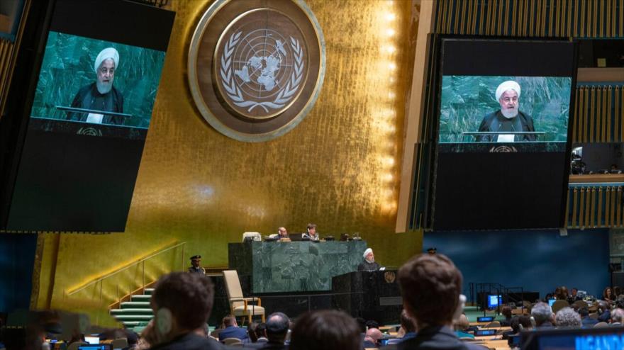 Rohani dice ‘NO’ en la ONU a un diálogo con EEUU bajo sanciones | HISPANTV