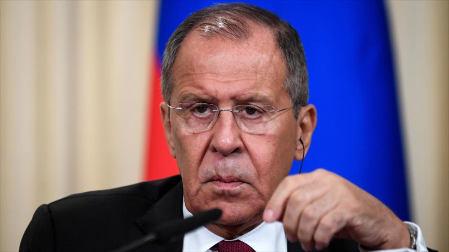 El canciller de Rusia, Serguéi Lavrov, en una reunión en Moscú, la capital rusa, 2 de septiembre de 2019. (Foto: AFP)