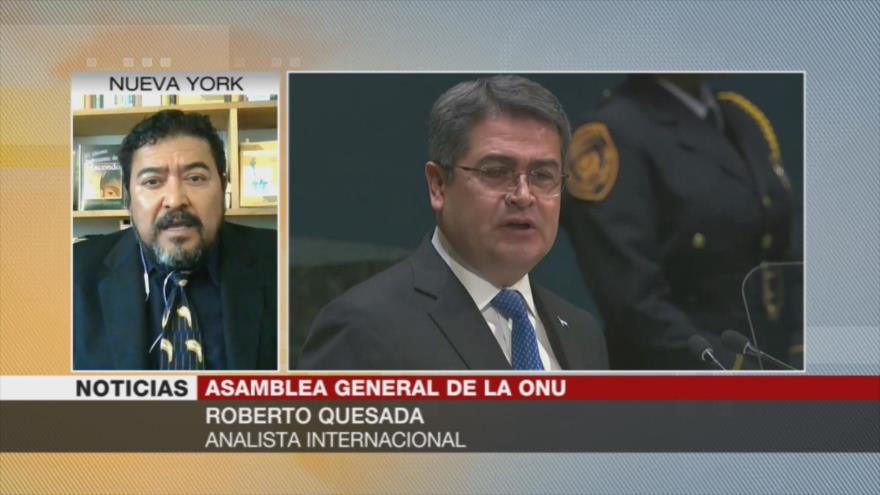 Quesada: Juan Orlando Hernández preside un narcogobierno