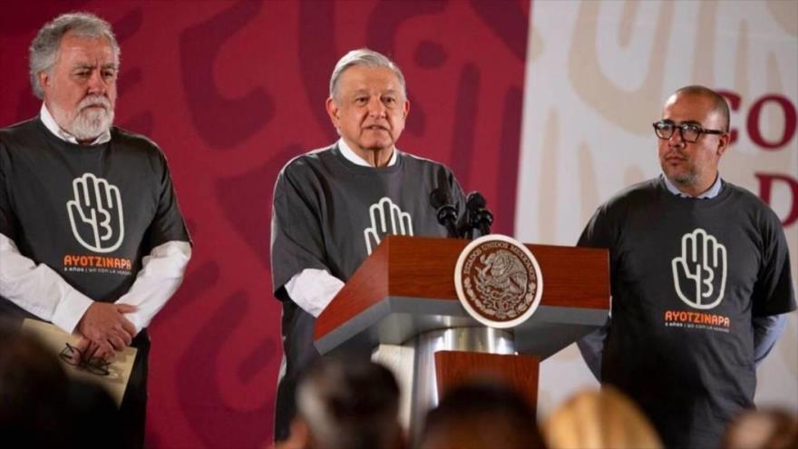 El presidente de México, Andrés Manuel López Obrador, en su conferencia matutina, 26 de septiembre de 2019.
