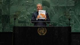 Polémica: Duque presenta a ONU una foto falsa del ELN en Venezuela