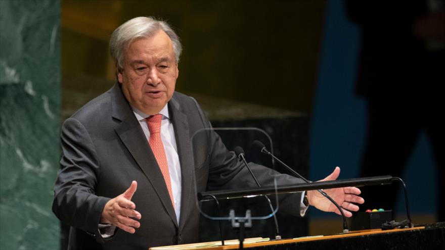 El secretario general de la ONU, Antonio Guterres, 24 de septiembre de 2019. (Foto: AFP)