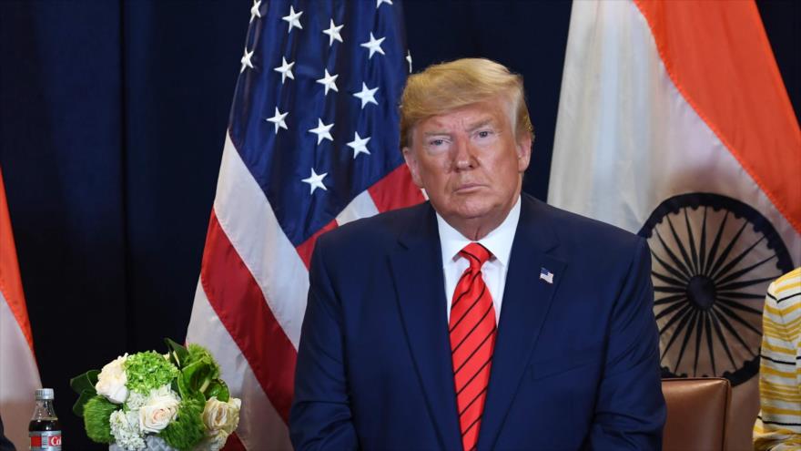 El presidente de EE.UU., Donald Trump, en una reunión en la sede de la ONU en Nueva York, 24 de septiembre de 2019. (Foto: AFP)