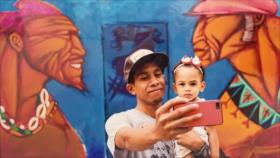 Exponen en EEUU gráficas sobre lucha de venezolanos ante sanciones