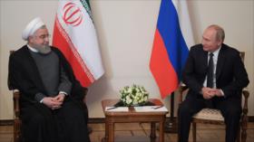 Rohani aborda con Putin pacto nuclear y ‘plan de paz de Ormuz’ 