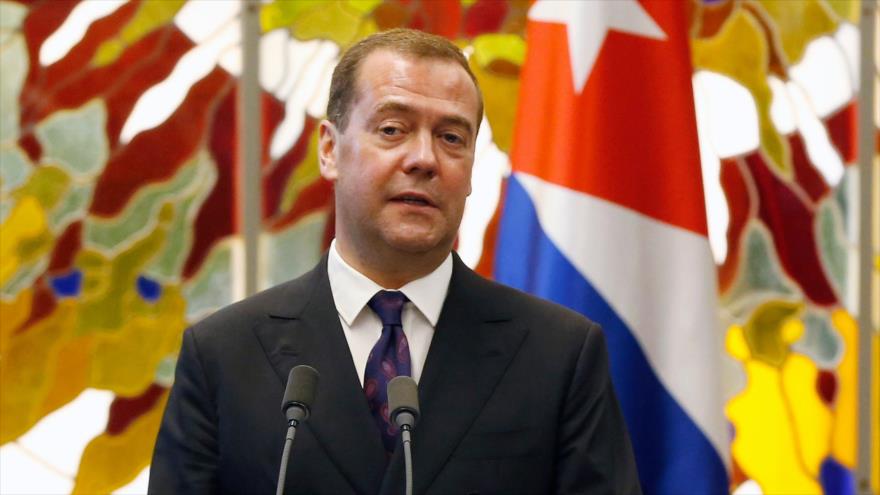 Medvedev a Díaz-Canel: Cuba siempre puede contar con Rusia