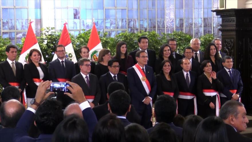 Presidente De Perú Juramenta Nuevo Gabinete Tras Disolver Congreso