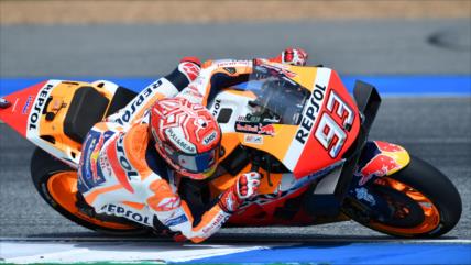 Vídeo: Tremenda caída de motociclista español en el MotoGP