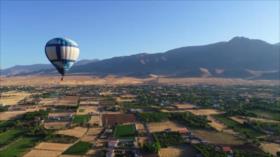 Irán: 1- Los balones aerostáticos 2- La ciudad de Sarab