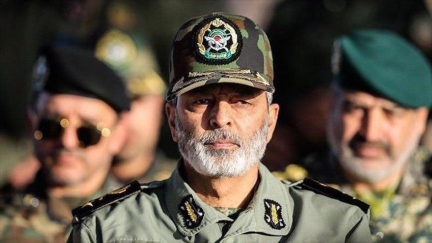 El comandante en jefe del Ejército iraní, el general de brigada Abdul Rahim Musavi.