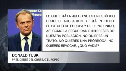 La UE acusa a Boris Johnson de jugar con el futuro de Europa