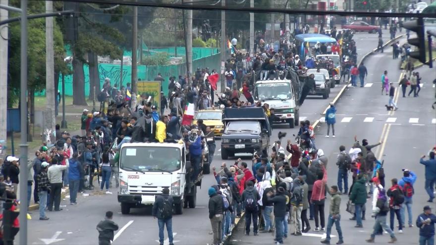 Se registra grave crisis en Ecuador a causa de reformas económicas