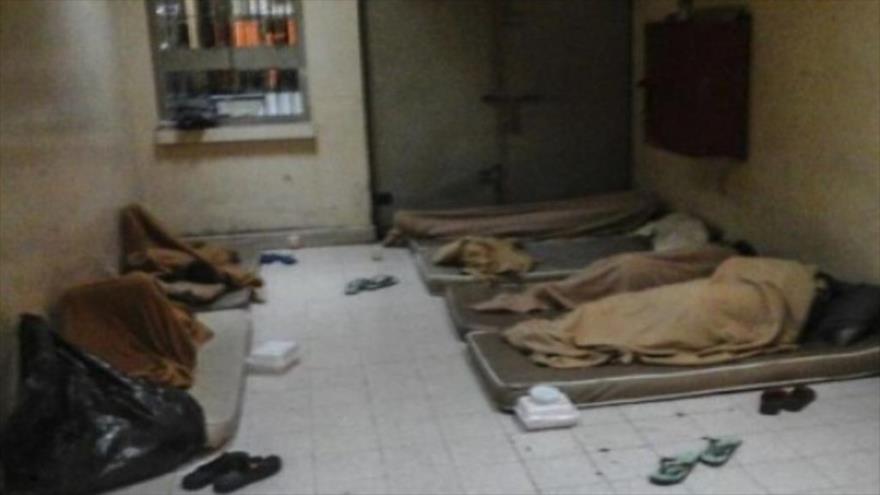 Una foto de los presos en la famosa prisión de Jau, sur de Manama, en Baréin.