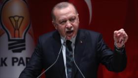 Erdogan dice que no detendrá ofensiva en Siria pese a “amenazas”