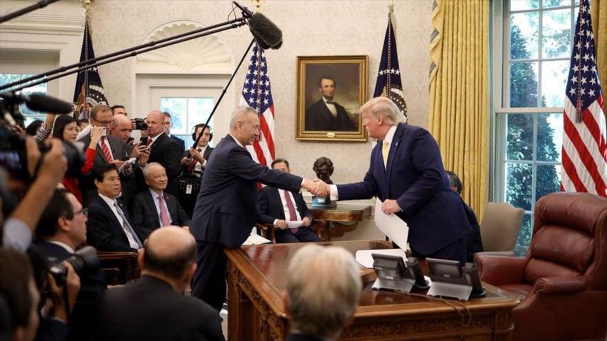 Trump anuncia un acuerdo comercial “sustancial” entre EEUU y China
