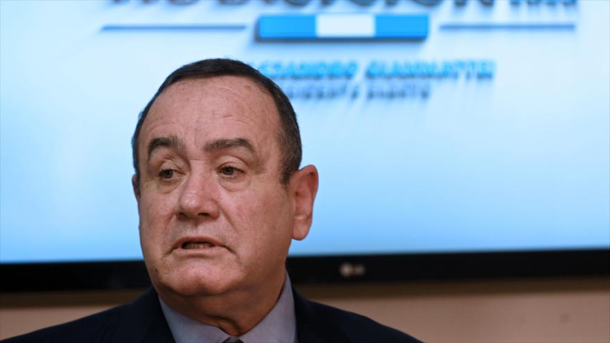 El presidente electo de Guatemala, Alejandro Giammattei, en Ciudad de Guatemala, 30 de septiembre de 2019. (Foto: AFP)