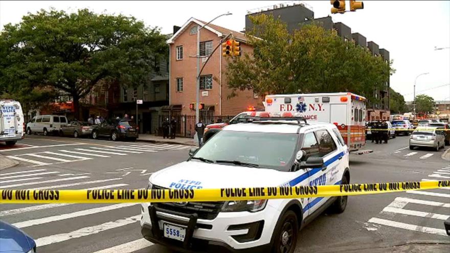 Tiroteo en Nueva York deja al menos cuatro muertos y tres heridos