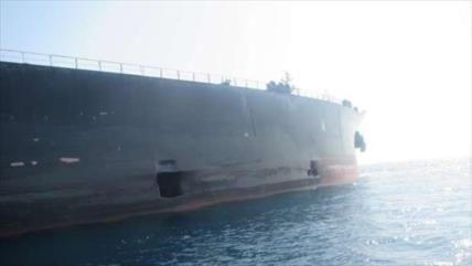 Irán publica nuevas fotos de petrolero atacado en la costa saudí