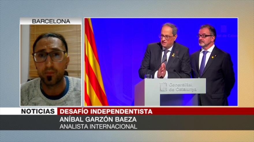 ‘Ha aumentado aparato represivo contra catalanes en España’ | HISPANTV