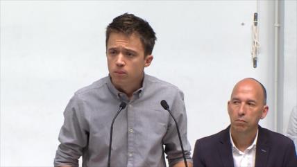 Errejón aboga por una solución política a problemas en Cataluña