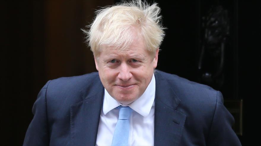 El premier británico, Boris Johnson, en Londres, capital del Reino Unido, 15 de octubre de 2019. (Foto: AFP)
