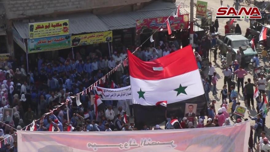 Deir Ezzor celebra logros del Ejército sirio ante invasión turca | HISPANTV