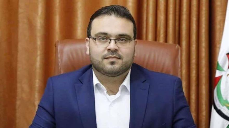 Hazem Qasem, portavoz del Movimiento de Resistencia Islámica de Palestina (HAMAS)