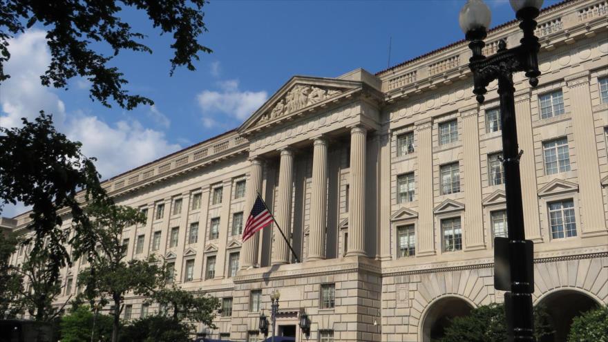 El edificio del Departamento de Comercio de Estados Unidos, con sede en Washington (capital).