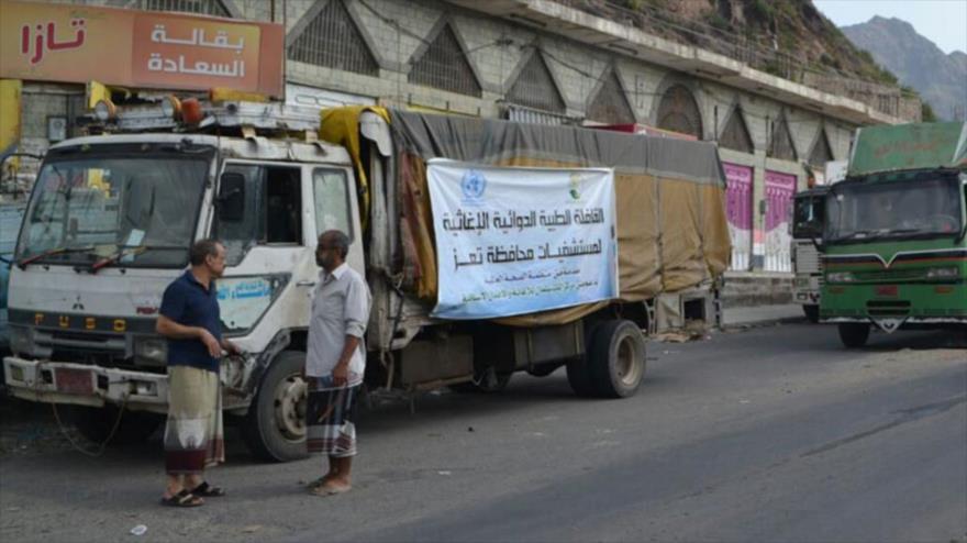 Ayuda humanitaria de las organizaciones internacionales a Yemen.