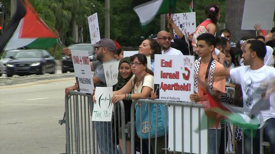 Comunidades oprimidas de EEUU en solidaridad con Palestina