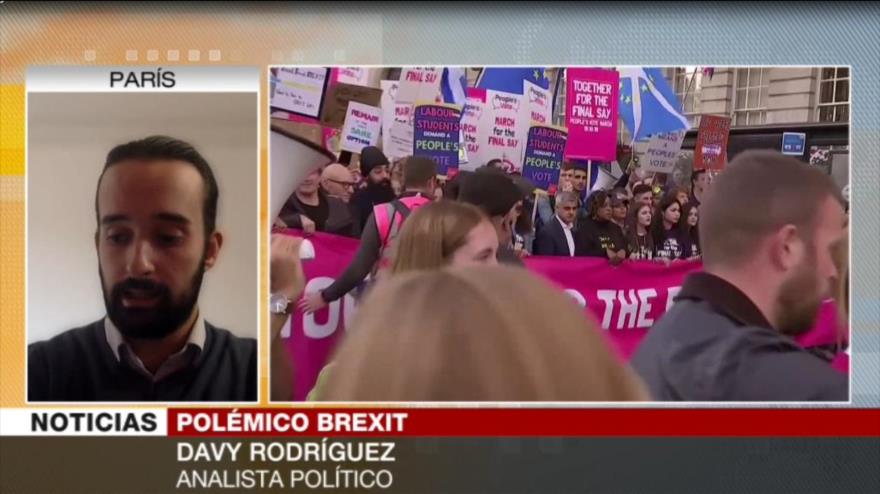 Rodríguez: La lucha del Brexit es una lucha interna