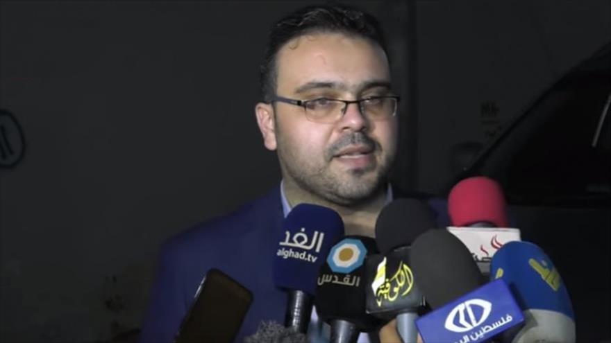 Hazem Qasem, portavoz del Movimiento de Resistencia Islámica de Palestina (HAMAS).