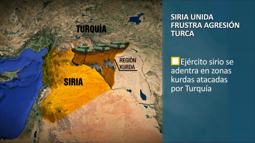PoliMedios: Siria unida frustra agresión turca