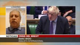 Bigio: Johnson quiere que el Parlamento vote el Brexit sin leerlo