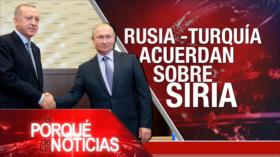 El Porqué de las Noticias: Acuerdo sobre Siria. Brexit. Cataluña 