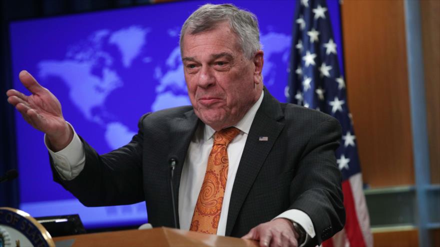 El subsecretario interino de EE.UU. para Asuntos del Hemisferio Occidental, Michael Kozak, en Washington, EE.UU., 13 de marzo de 2019. (Foto: AFP)