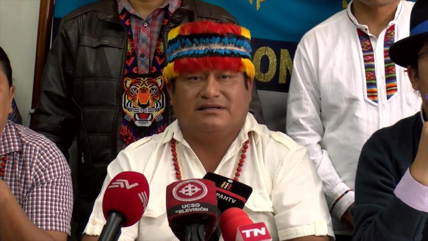 Movimiento indígena suspende diálogo con el Gobierno de Ecuador