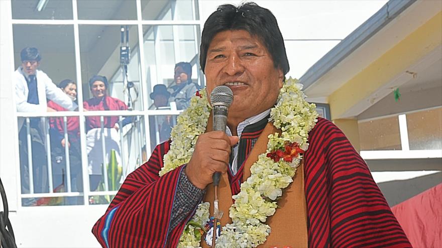 Tribunal Supremo Electoral de Bolivia da por reelecto a Evo Morales