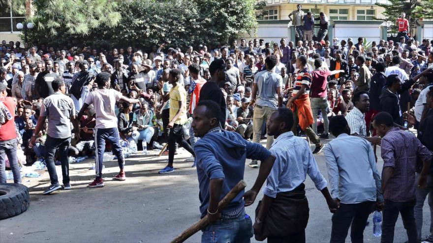 Mueren 67 personas en protestas de los últimos 3 días en Etiopía | HISPANTV