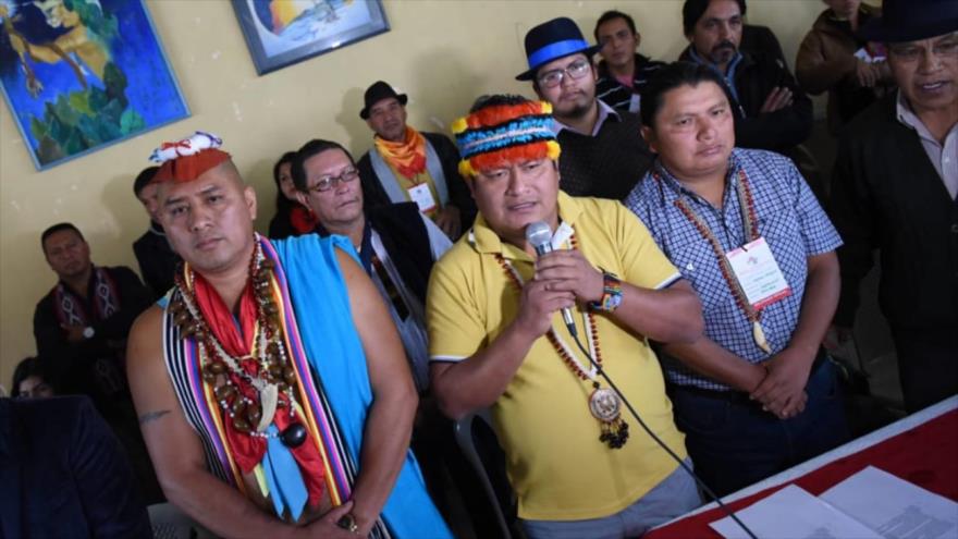 Indígenas ecuatorianos instalan “parlamento popular” 
