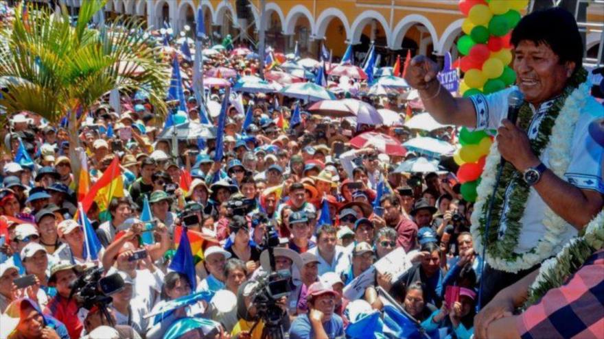 Morales a oposición: De celebrar balotaje, ganaría por más puntos