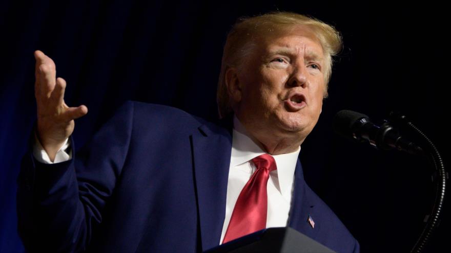 El presidente de EE.UU., Donald Trump, Carolina del Sur, 25 de octubre de 2019. (Foto: AFP)