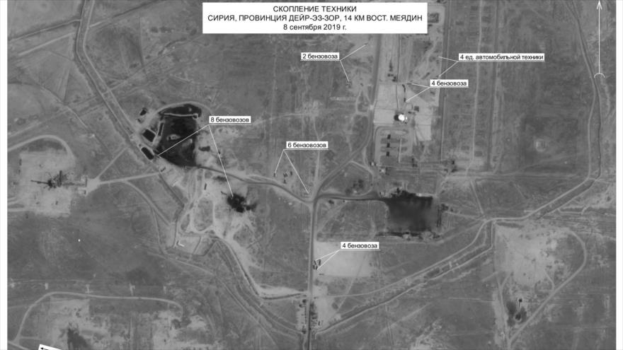 Imágenes de satélite: Rusia revela “bandidismo” de EEUU en Siria