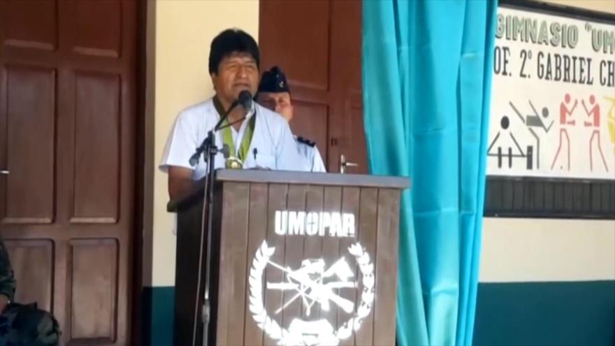 Morales, listo a ir a balotaje si una auditoría prueba “fraude”